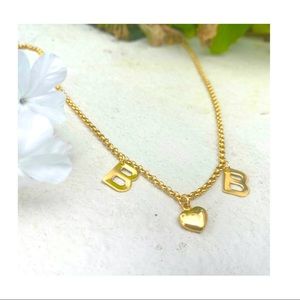 Initials necklace